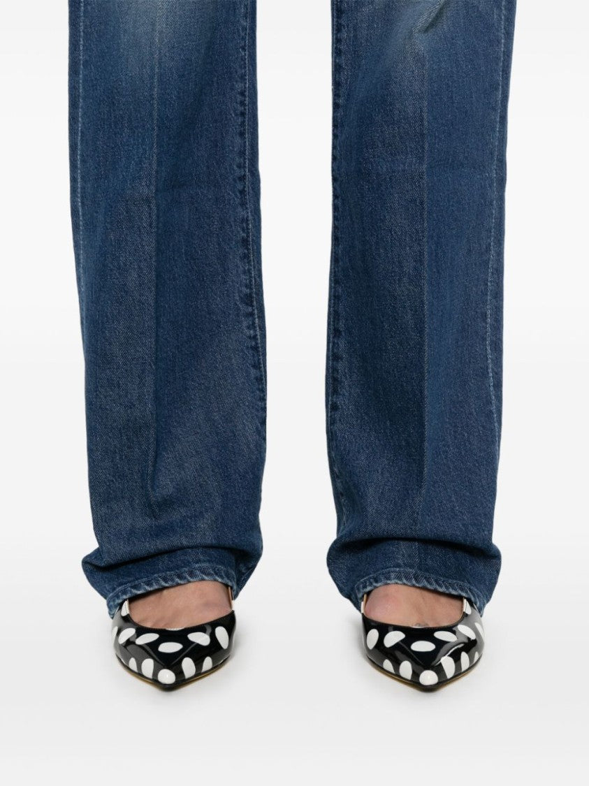 Mother The Rambler Zip Heel Jeans