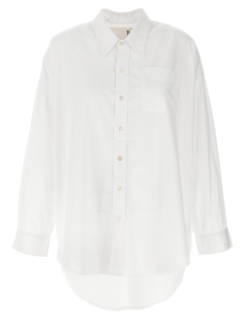 R13 Oversized White Oxford Shirt