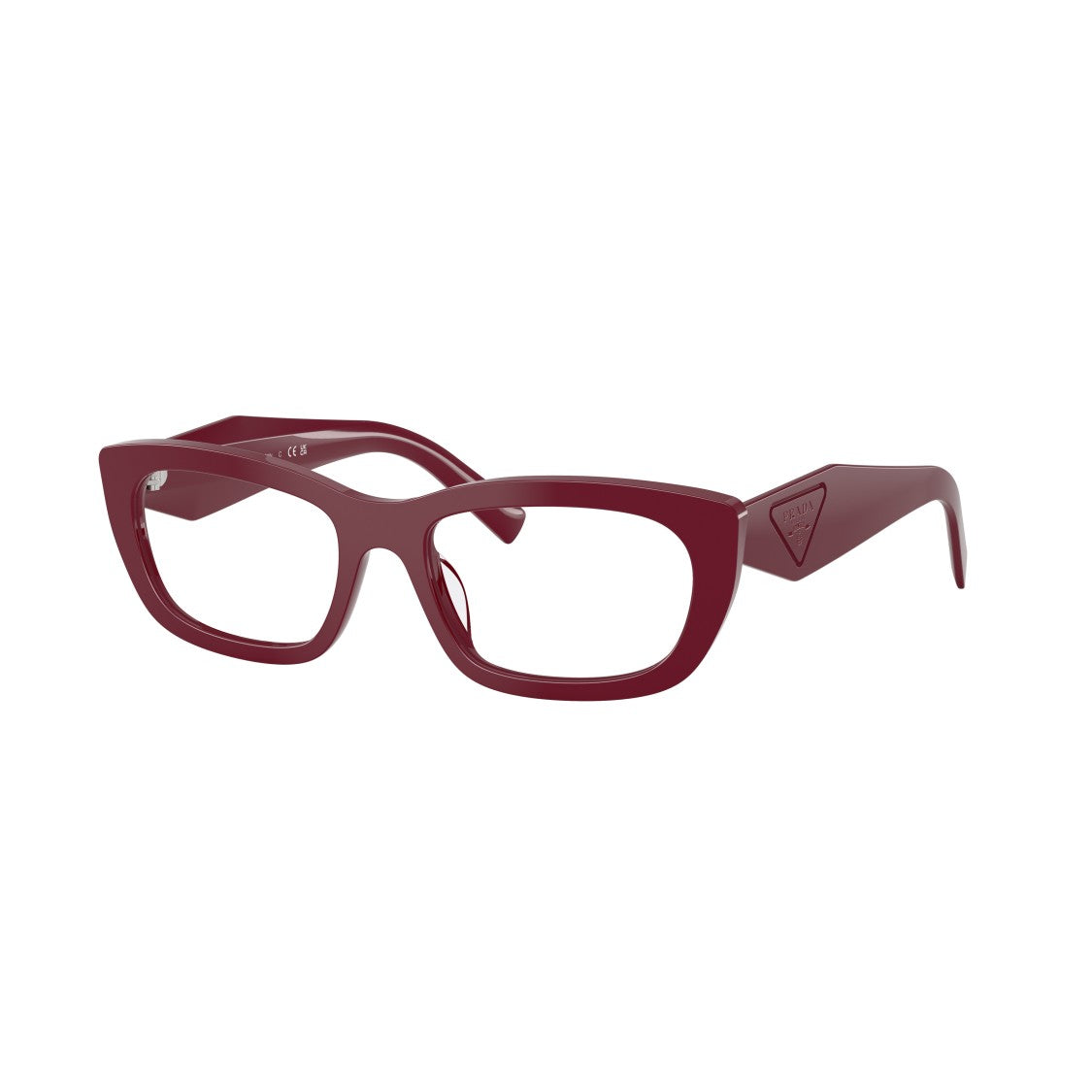 Prada 0Pr D09v Wide Acetate Rectangular Eyeglasses