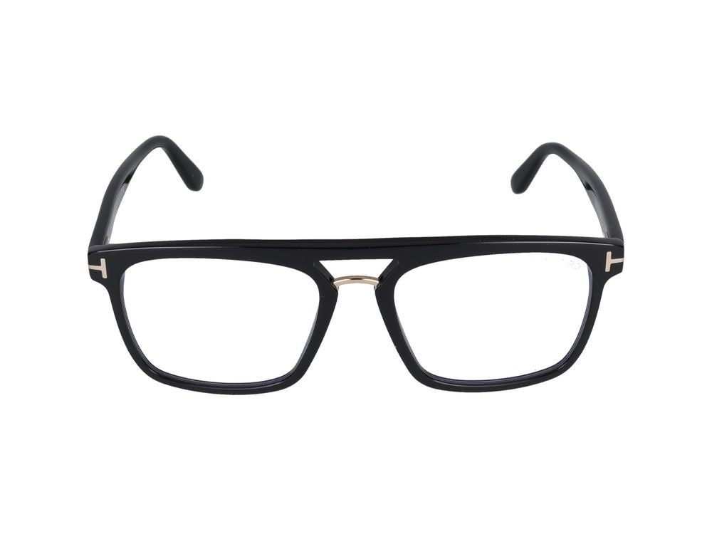 Tom Ford Black Square-Frame Eyeglasses