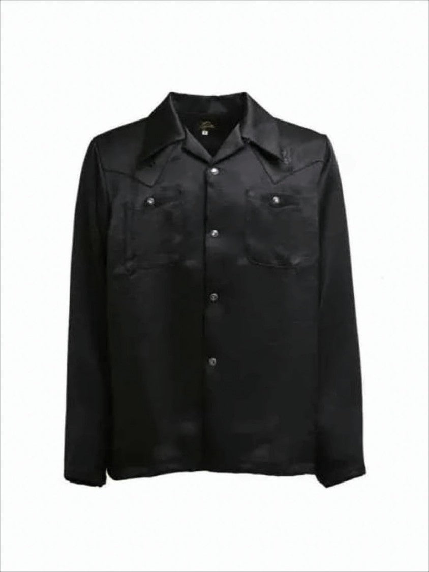 Needles Long-Sleeved Shirt With Structured Design And Minimalist Aesthetic