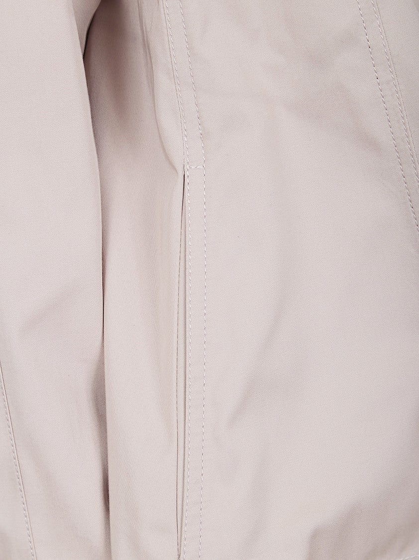 Herno Cotton Gabardine Cape With Water-Repellent Finish