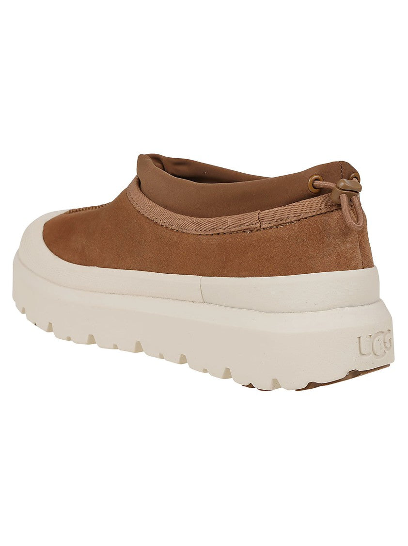 Ugg Sheepskin Slip-On Shoes With Rubber Sole