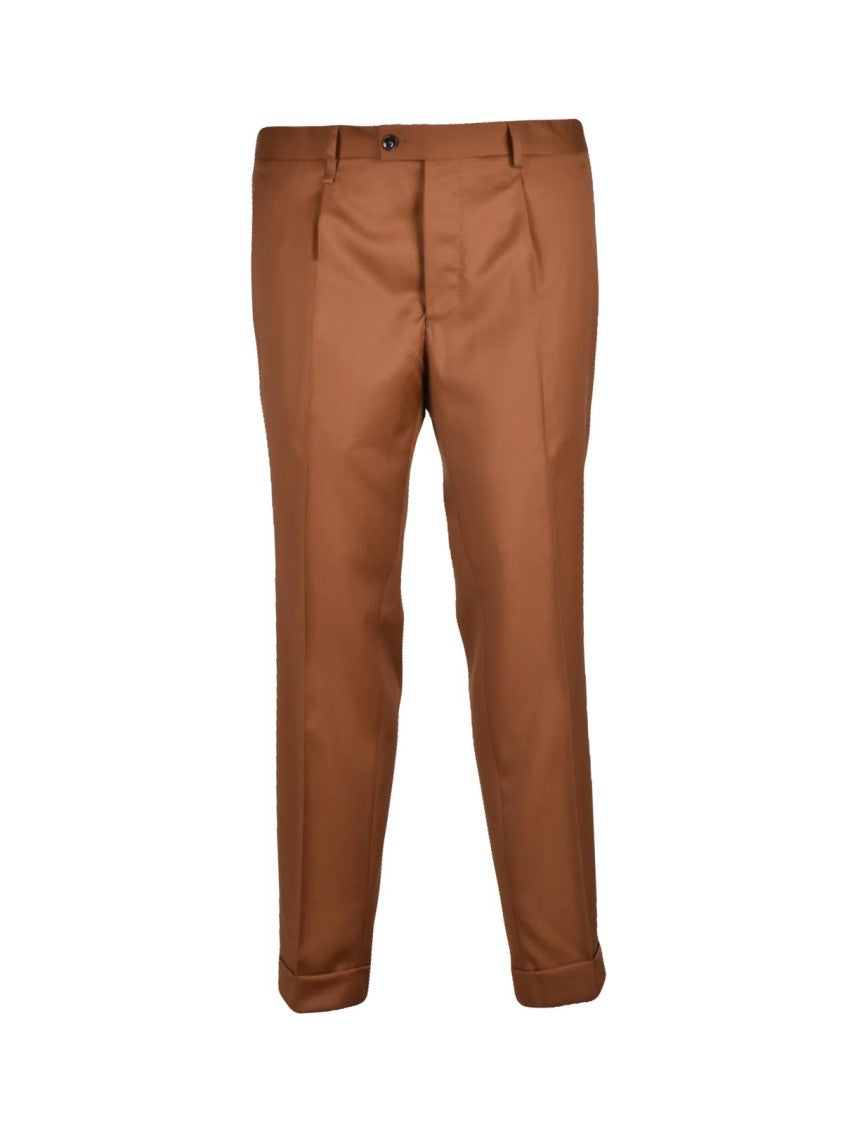 Lab 001 Multicolor Wool Pleated Formal Suit
