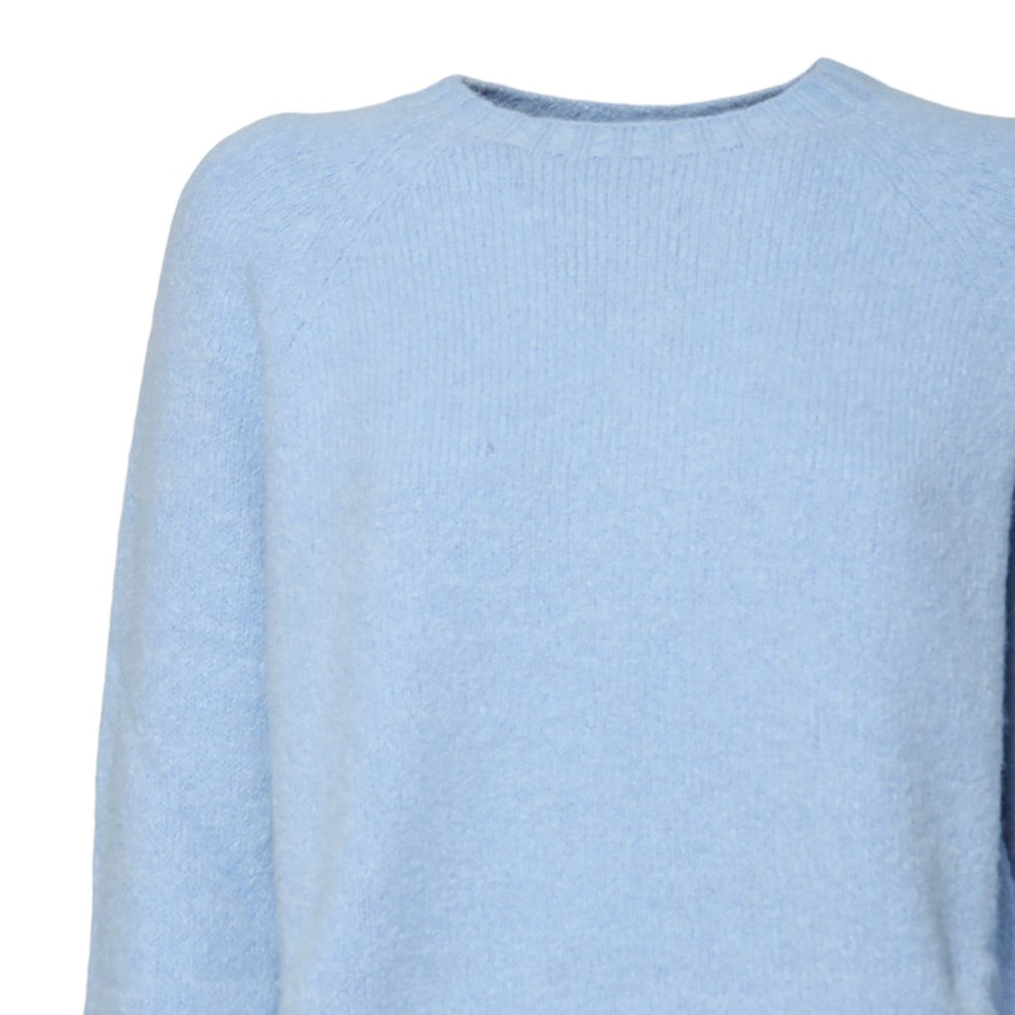 Max Mara Relaxed Fit Lightweight Sweater With Classic Crew Neckline