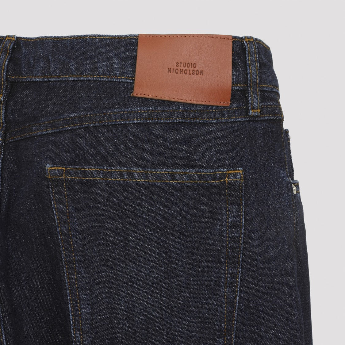 Studio Nicholson Straight-Leg Indigo Denim Jeans With Classic Five-Pocket Design