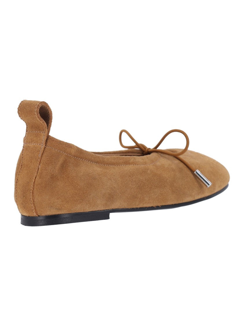 Alohas Brown Rosalind Suede Flats