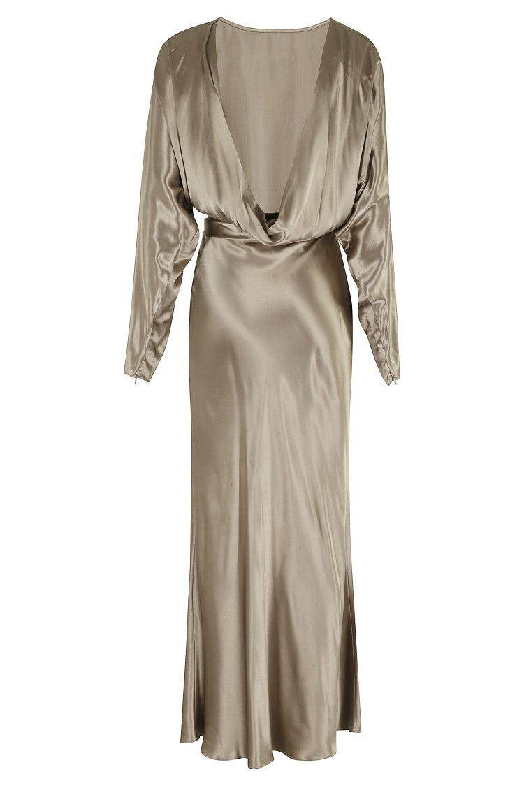 The Andamane Zizi Midi Openback Midi Dress