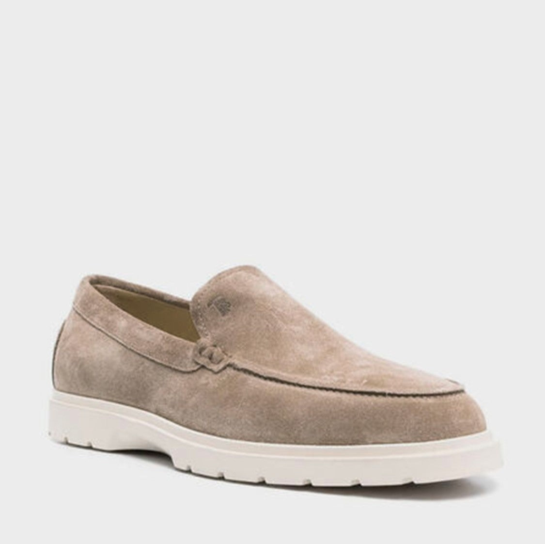 Tod's Beige Suede Loafers