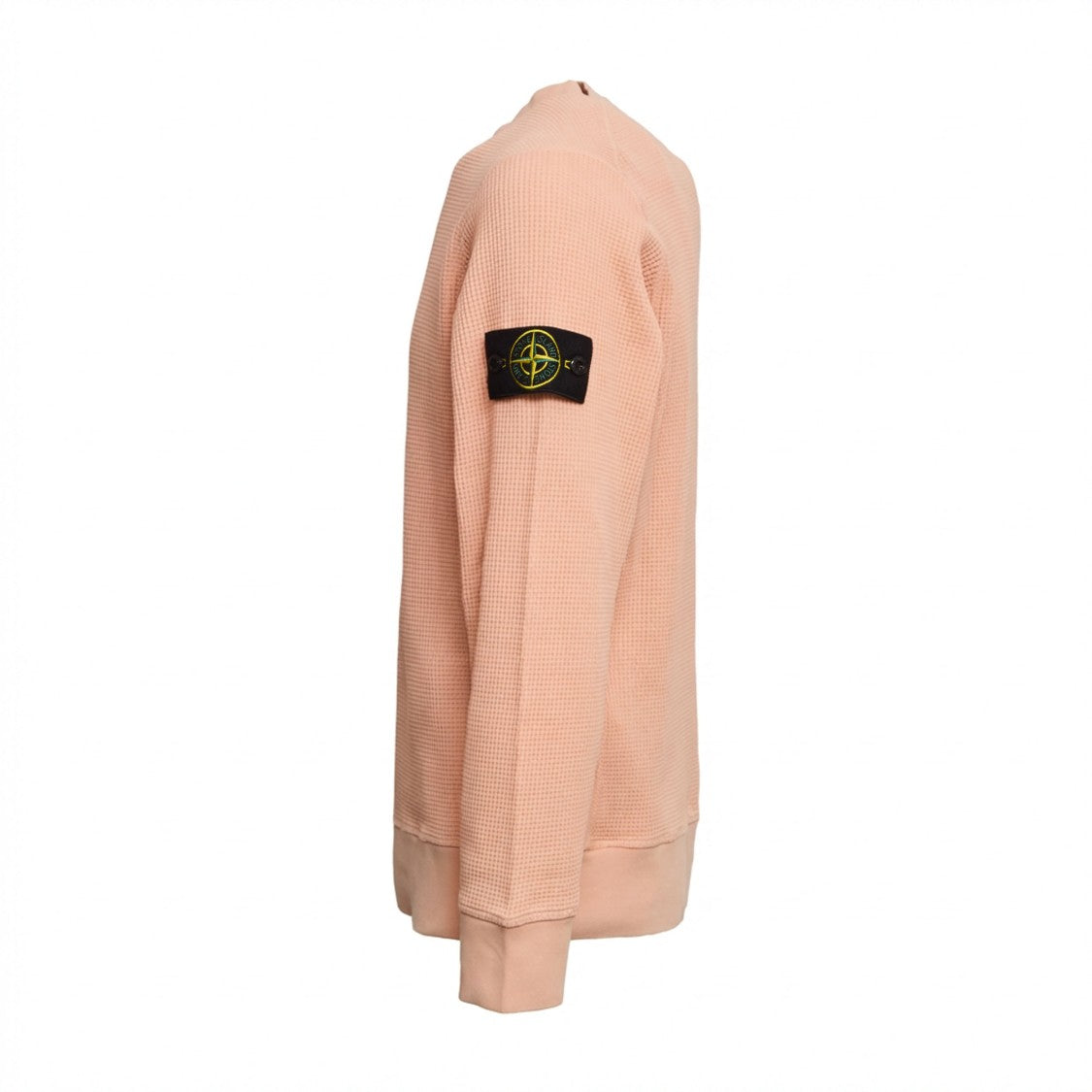 Stone Island Organic Cotton Waffle Fleece Sweatshirt