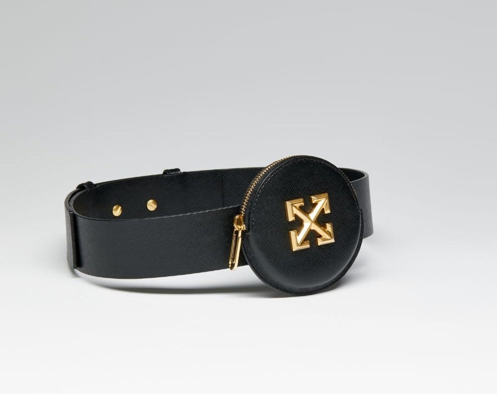 Off-White Coin Purse Belt Wallet