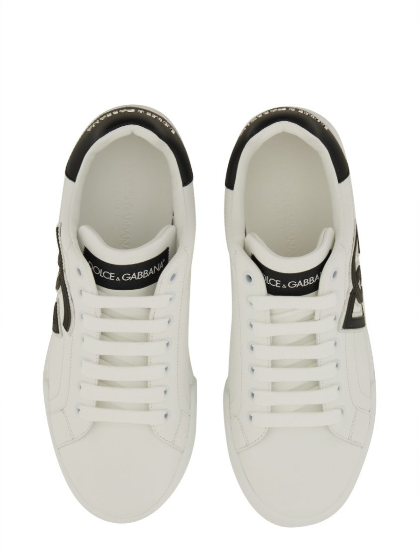 Dolce & Gabbana Portofino Leather Sneaker