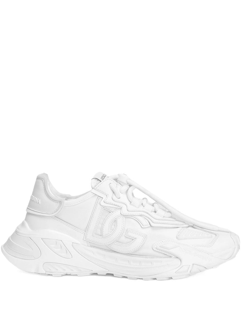 Dolce & Gabbana White Day Faster Sculpted Sole Sneakers