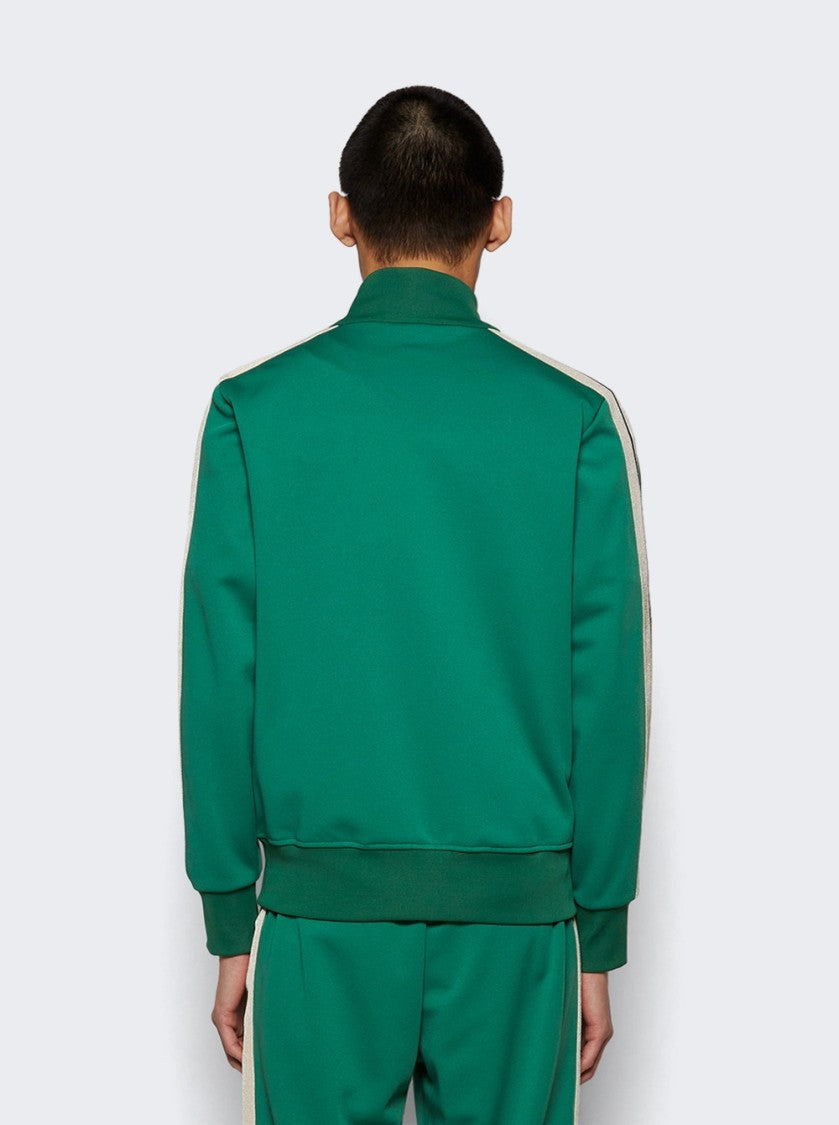 Palm Angels Classic Logo Track Jacket Forest Green