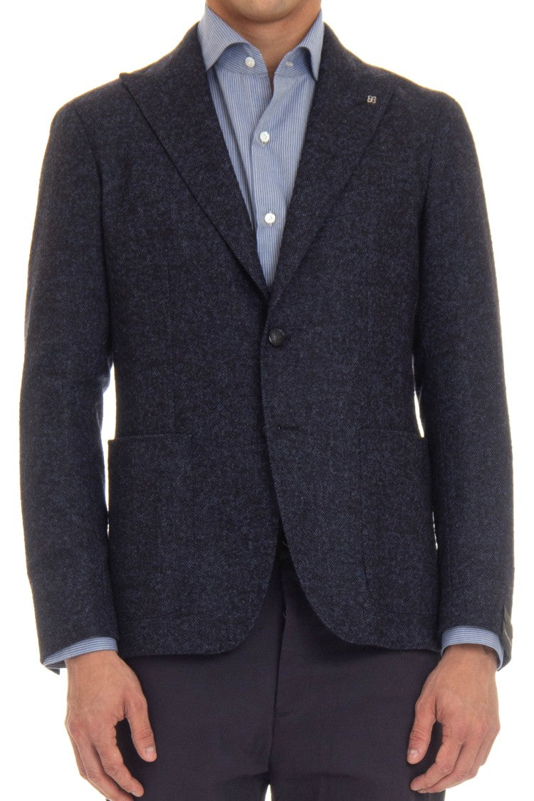 Tagliatore Textured Wool Montecarlo Jacket