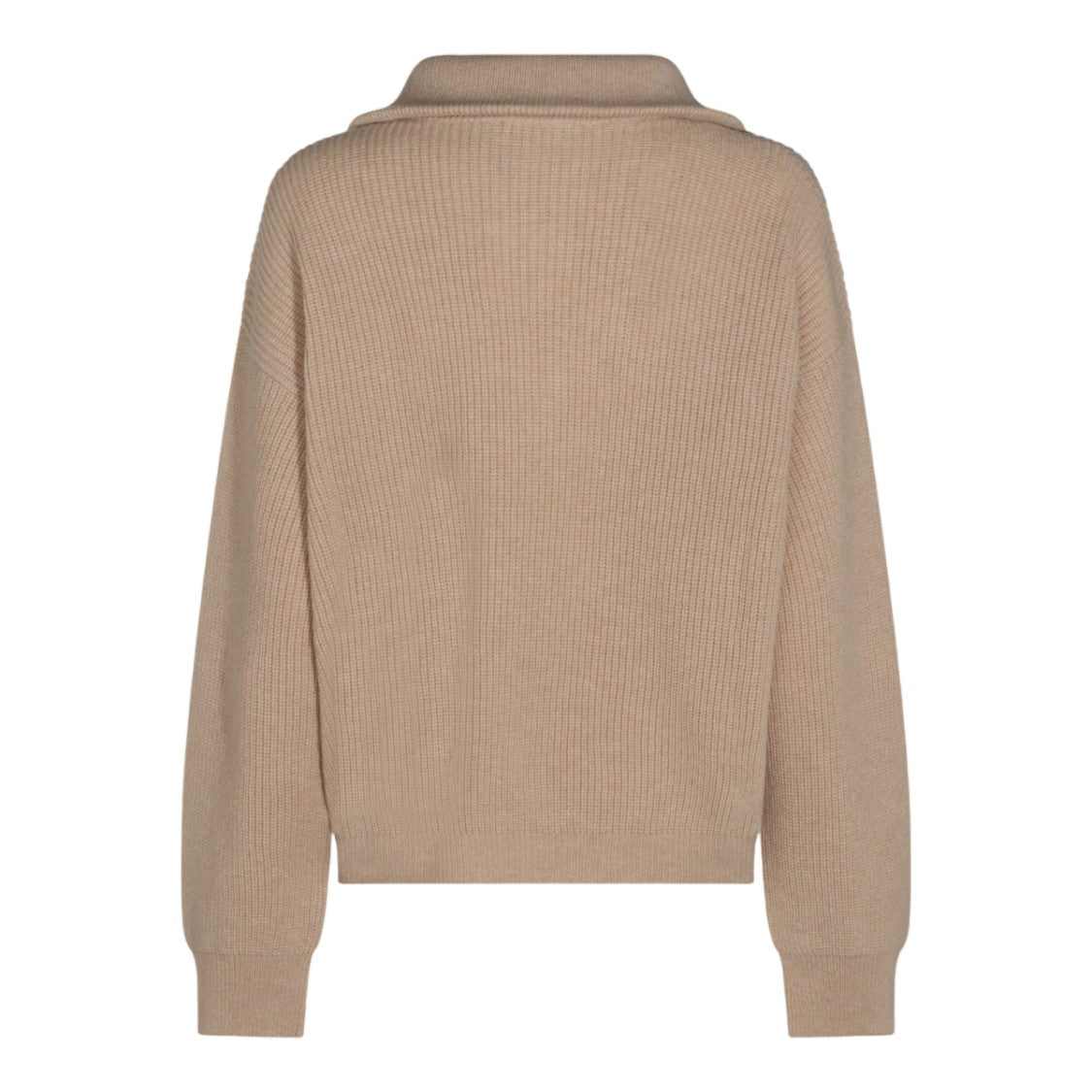 Malo Ribbed Knit Half-Zip Pullover