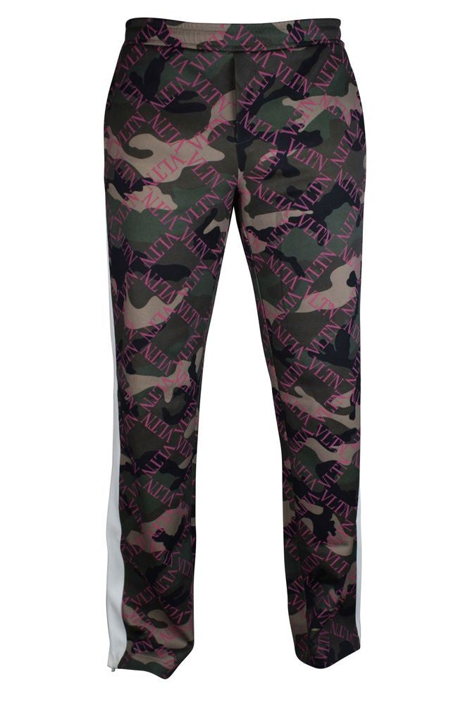 Valentino Garavani Camouflage Print Sport Pants