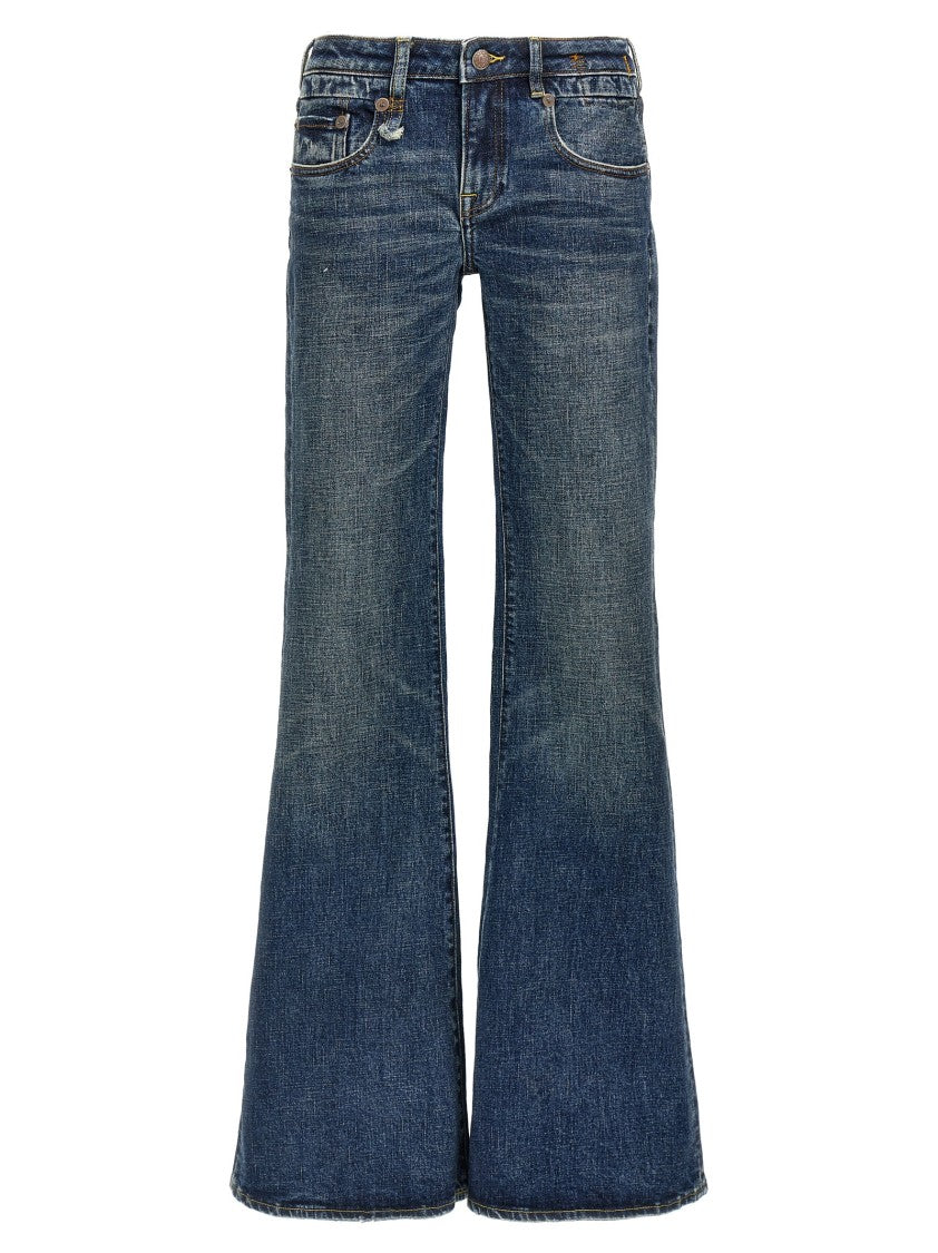 R13 Overflow Boy Flare' Jeans
