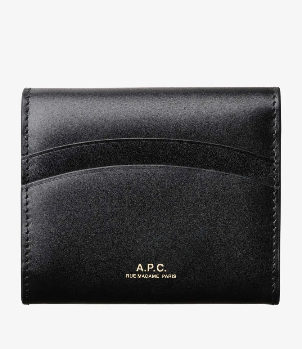 A.P.C. Grace-Inspired Coin Purse In Black