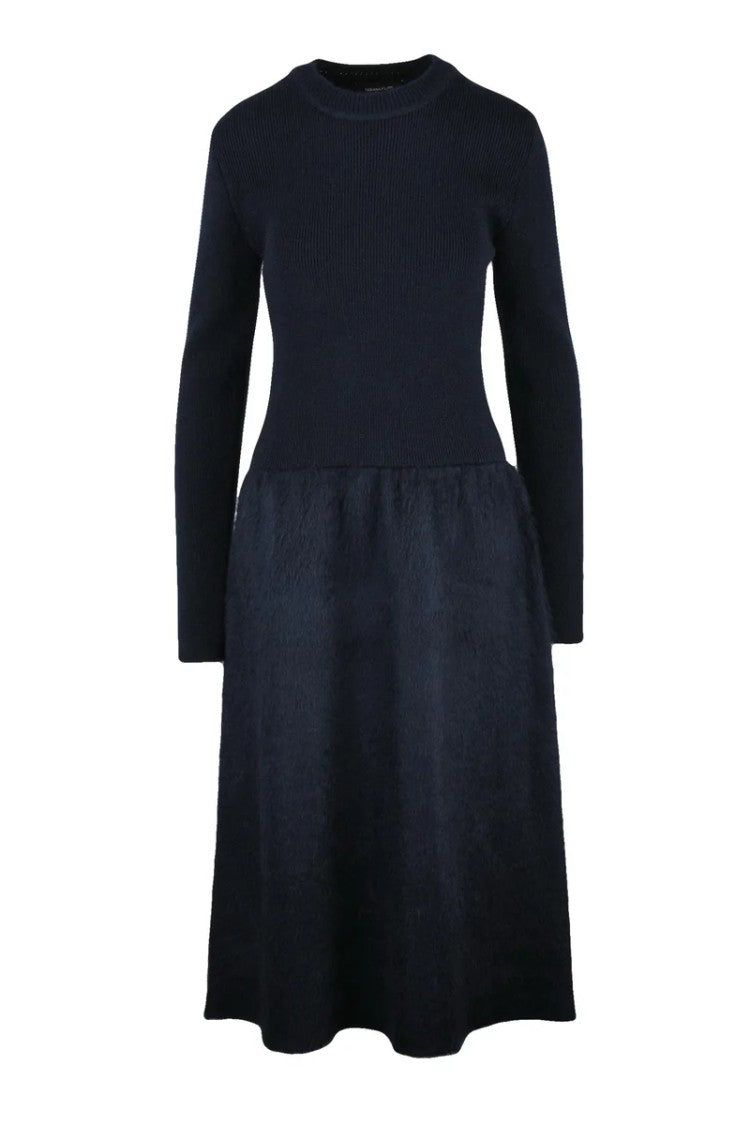 Fabiana Filippi Long Knit Dress - Black