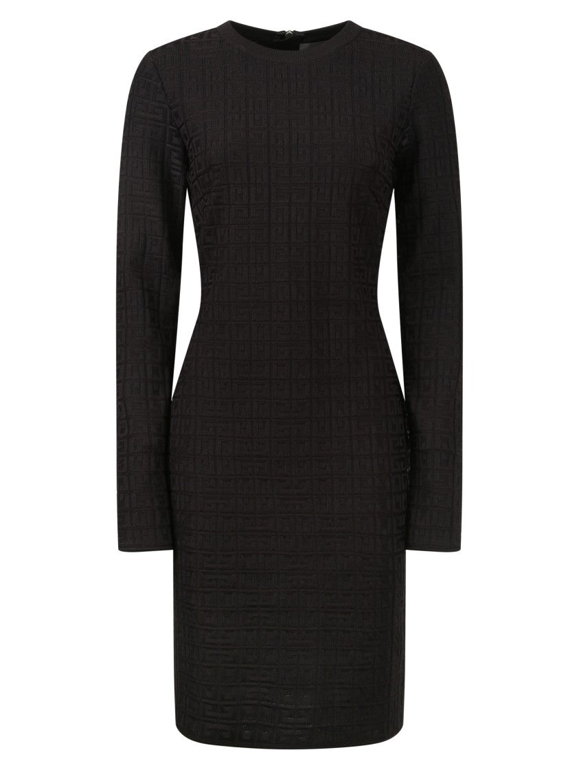 Givenchy Textured Black Dress