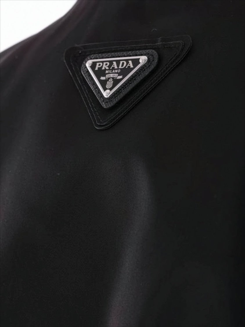 Prada High Collar Black Jacket