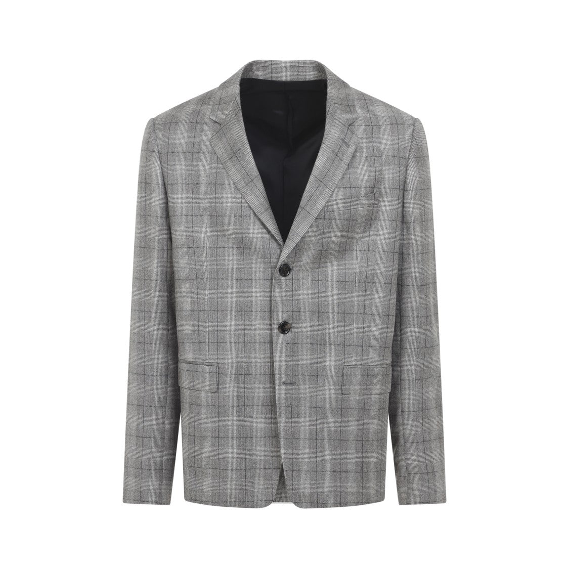 Celine Tailored Jacket With Checked Pattern