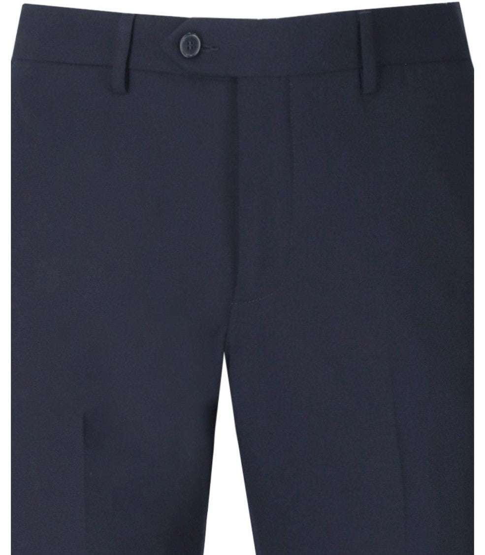 Manuel Ritz Dark Blue Single-Breasted Suit