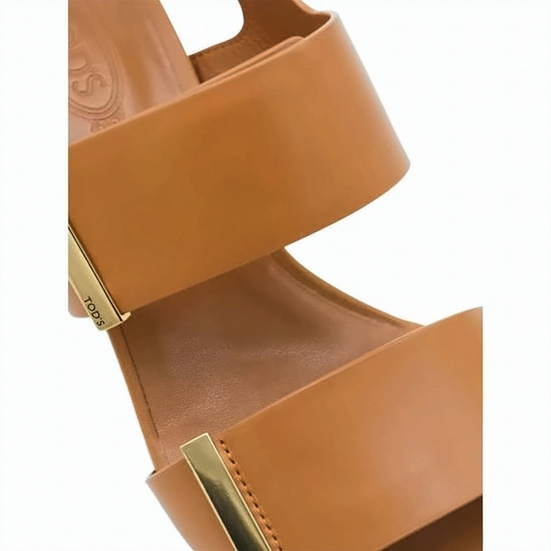 Tod's Brown Block Heel Sandals