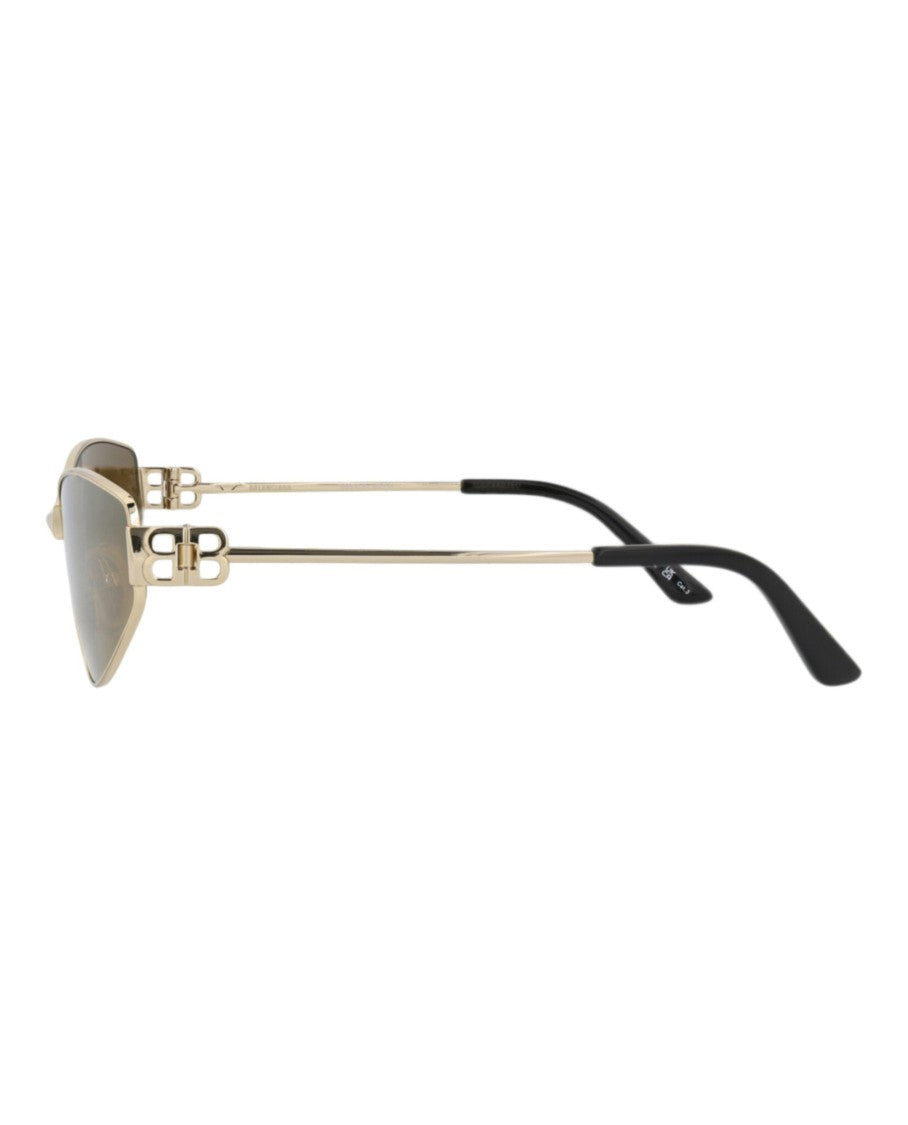 Balenciaga Cat Eye-Frame Metal Sunglasses