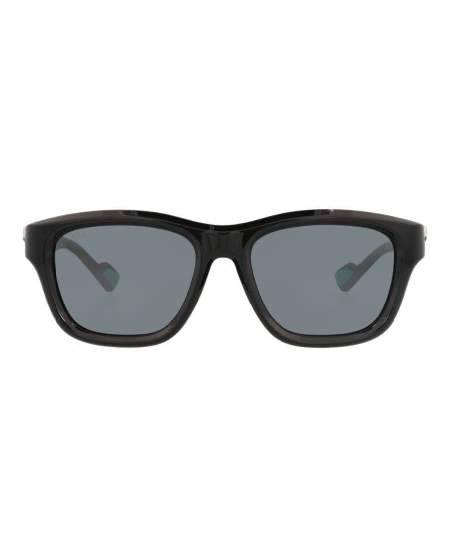 Gucci Square-Frame Injection Sunglasses