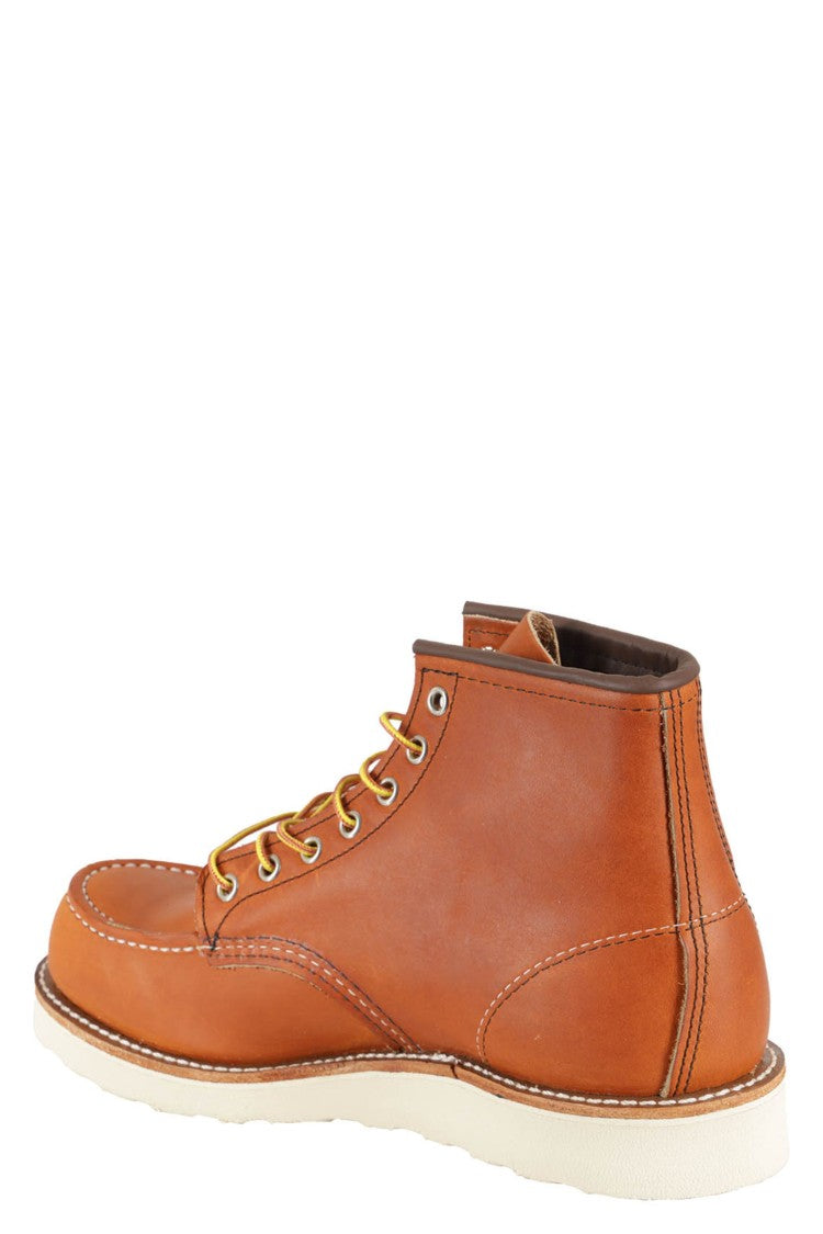 Red Wing Legacy Gold Classic Moc Stitch Leather Ankle Boots