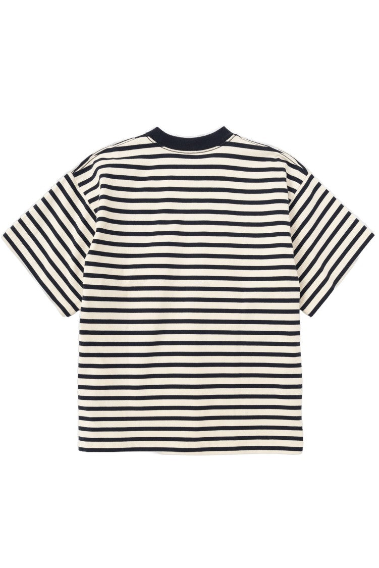 And Wander Stripe Pocket T-Shirt
