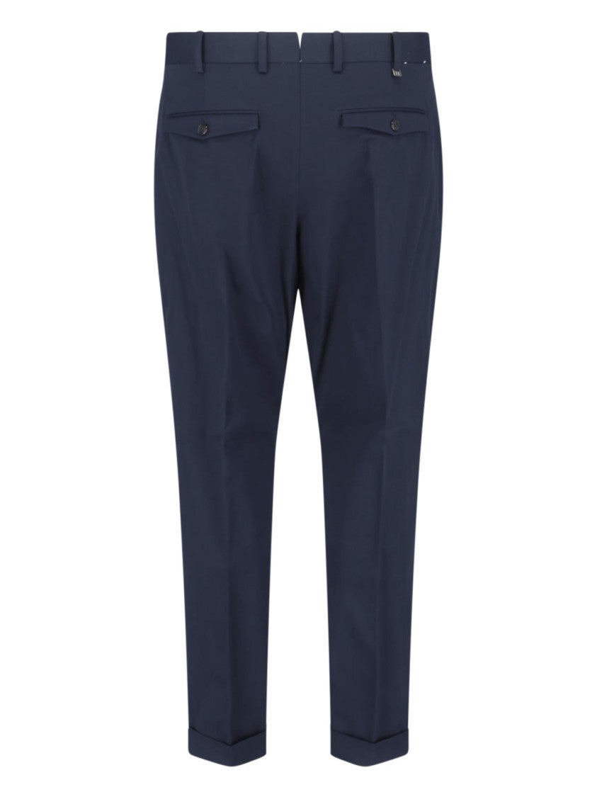 Pt Torino Tailored Trousers With Straight Leg Cut