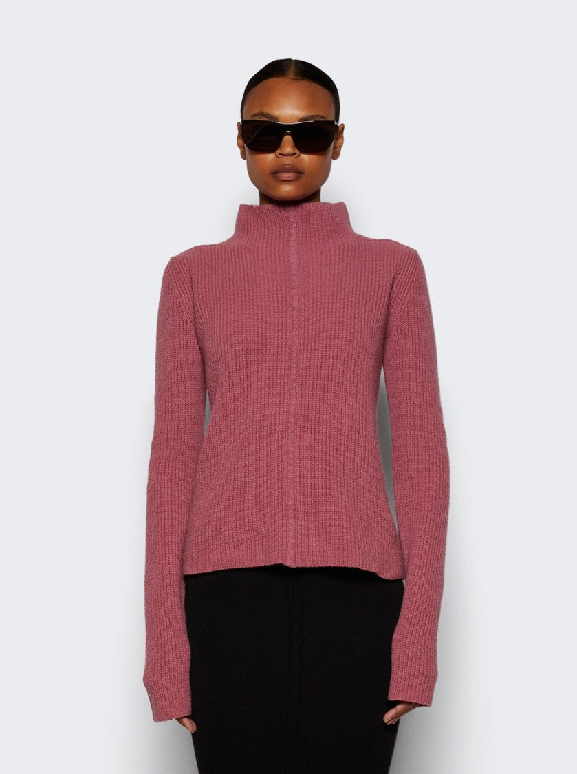 Rick Owens Headon Turtleneck Top Thulian Jersey