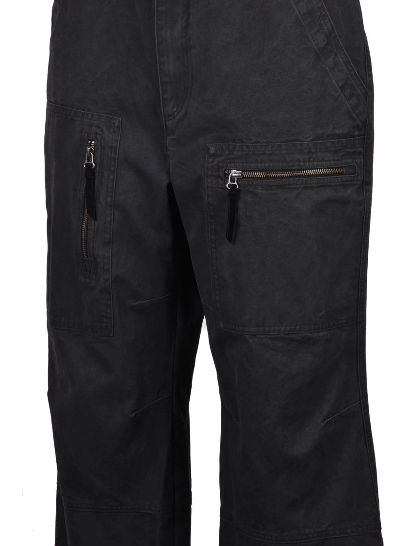 Isabel Marant Straight-Leg Trousers With Zippered Pockets