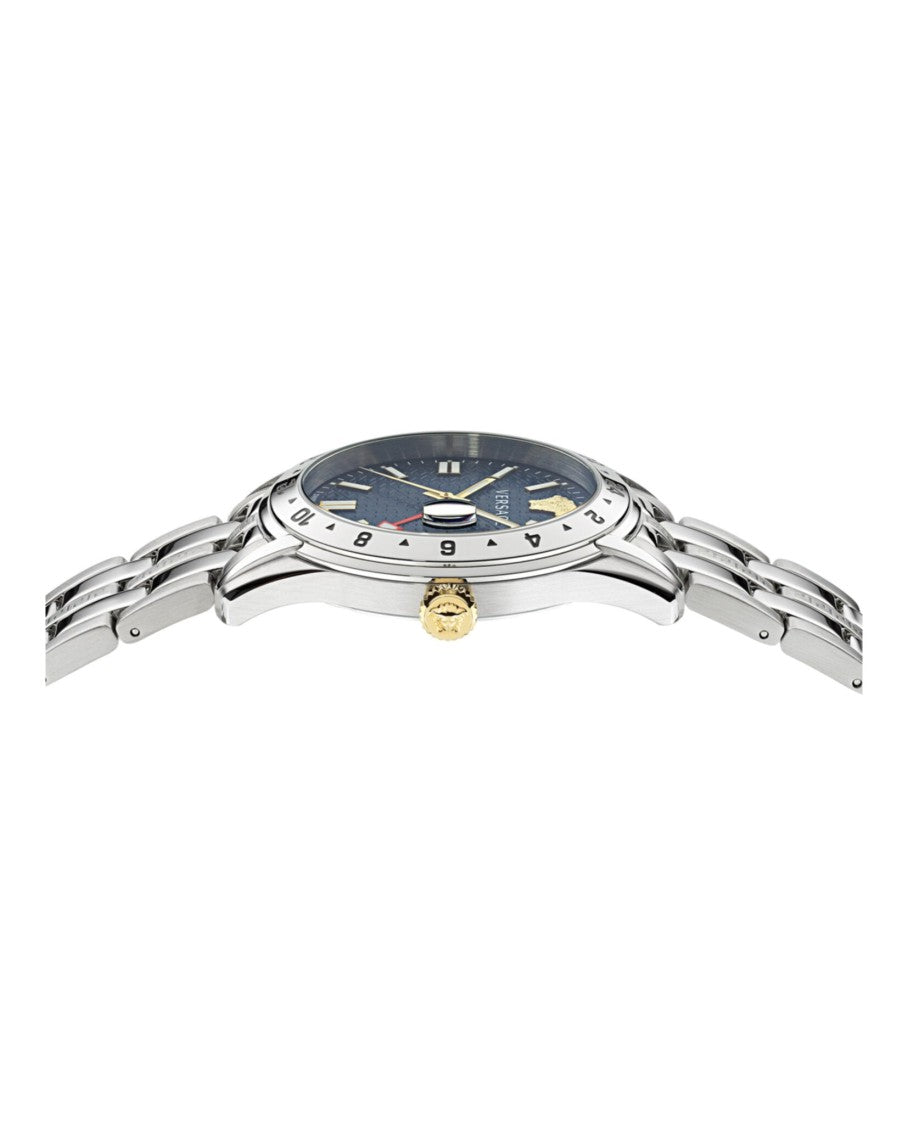 Versace Greca Time Gmt Watch