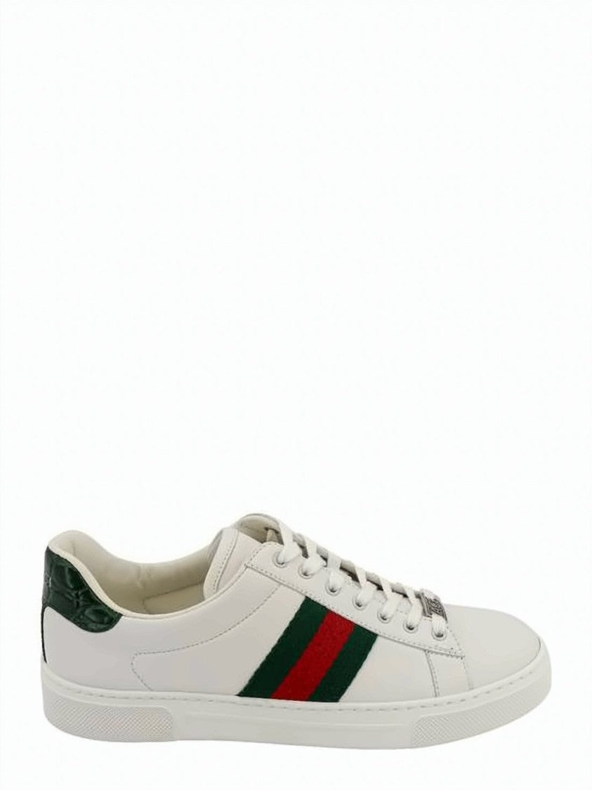 Gucci Gucci Low-Top Sneakers With Green