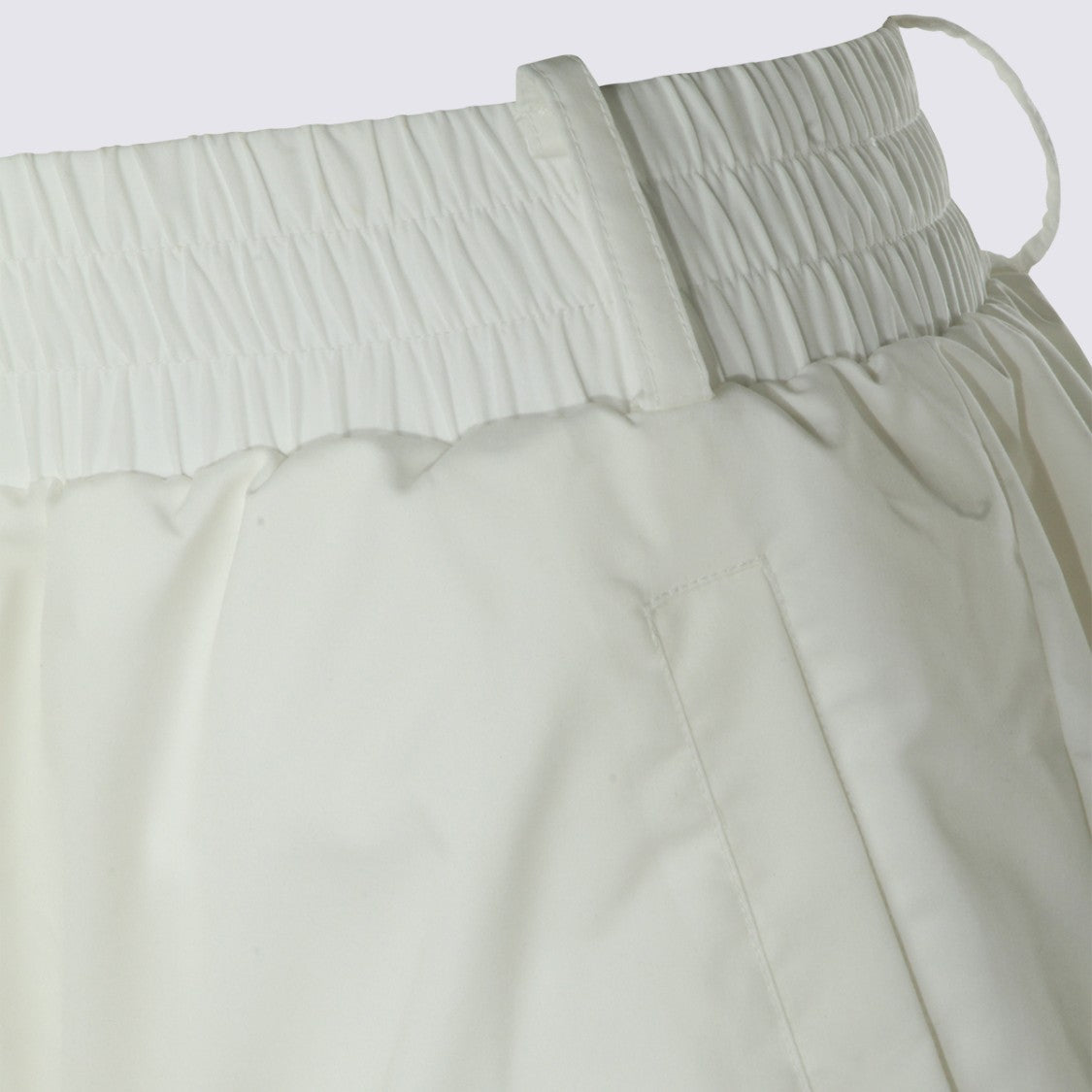 Raxxy High-Waisted Shorts With Padded Ribbon Trim
