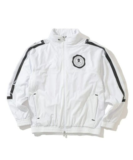 Mark&Lona Padded Jacket With High Collar And Emblem Detail
