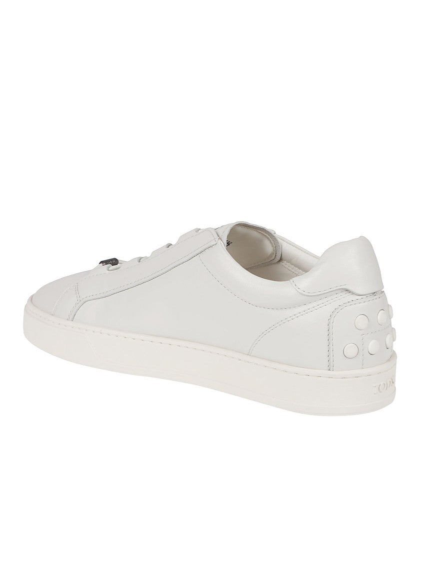 Tod's Low-Top Calfskin Leather Sneakers