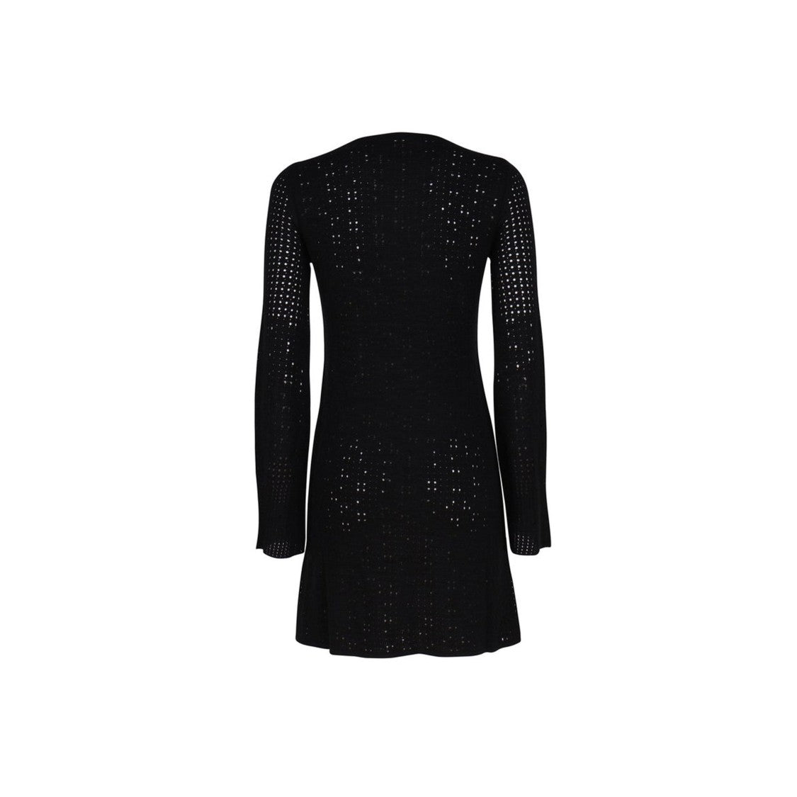 Chloé Fitted Black Knitted Dress