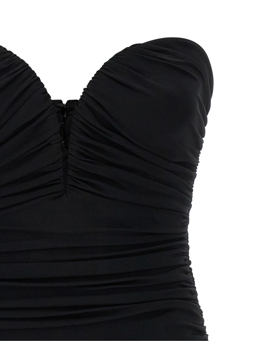 Elisabetta Franchi Heart-Shaped Neckline Dress