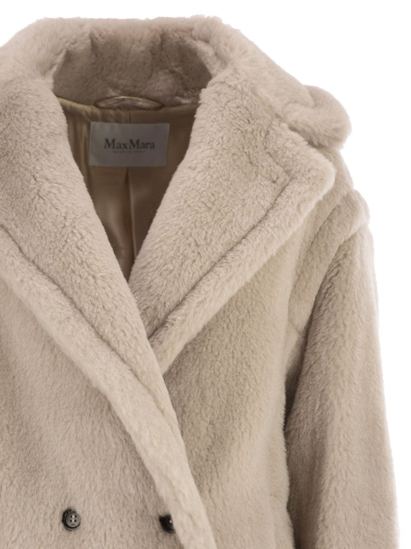 Max Mara Olga - Teddy Bear Icon Coat Short In Alpaca And Wool