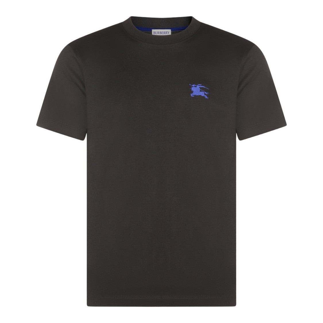 Burberry Short-Sleeve Crew Neck T-Shirt With Embroidered Logo