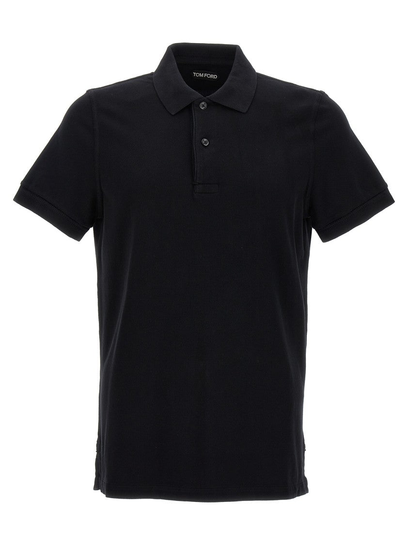 Tom Ford Logo Embroidery Polo Shirt