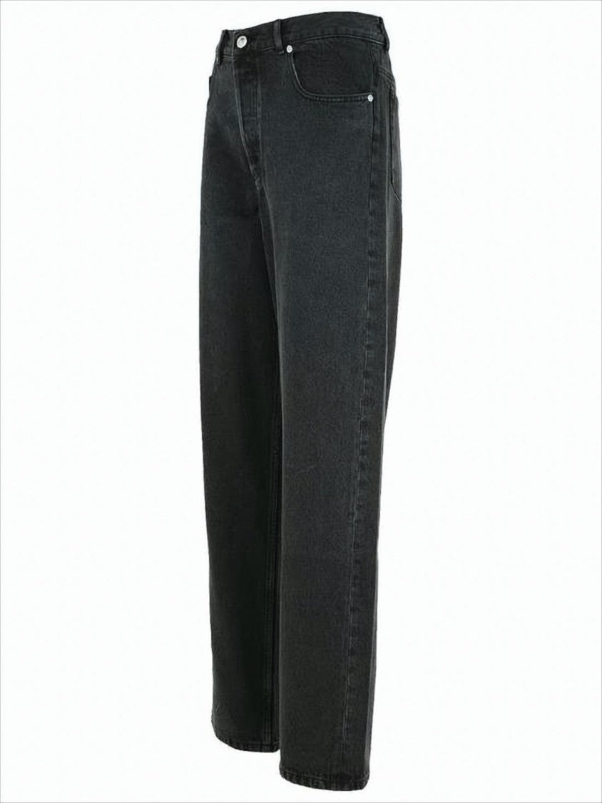 A.P.C. Straight-Leg Black Denim Pants With Timeless Appeal