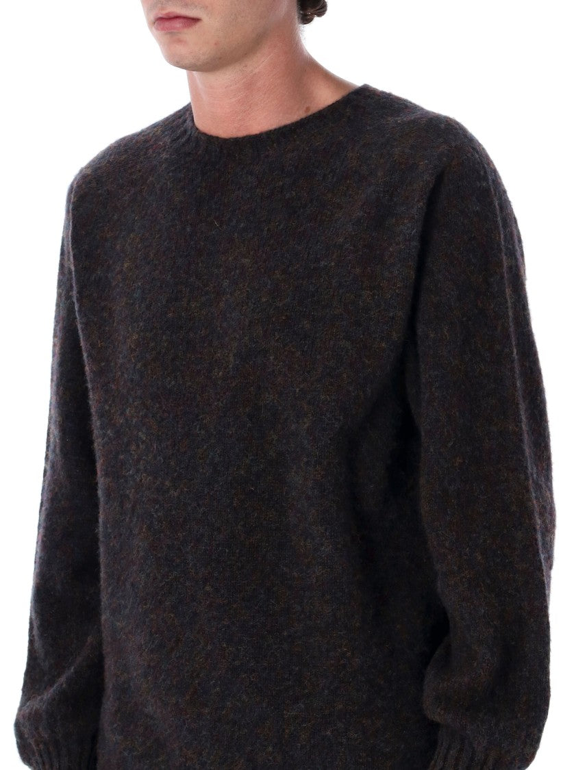 Howlin Textured Relaxed-Fit Crewneck Sweater