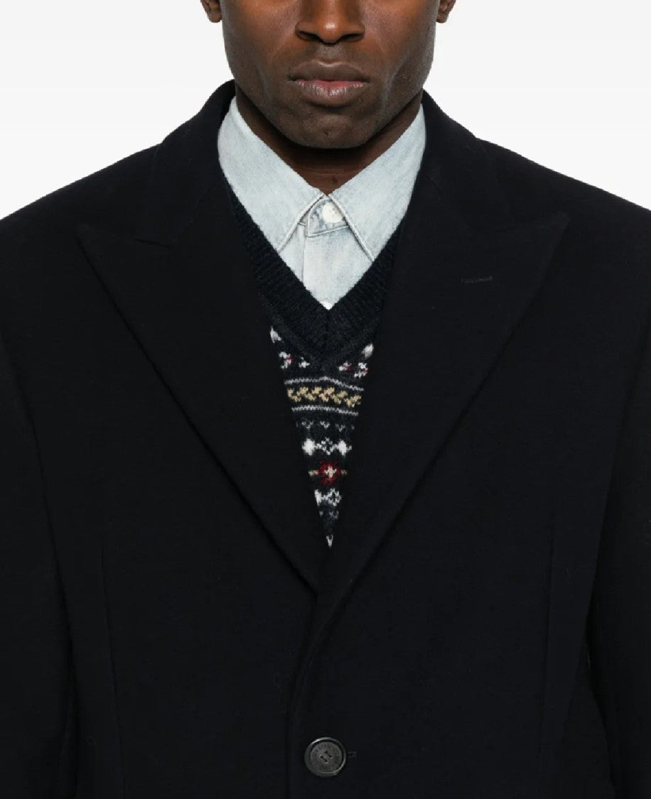 Golden Goose Golden Single Breasted Coat