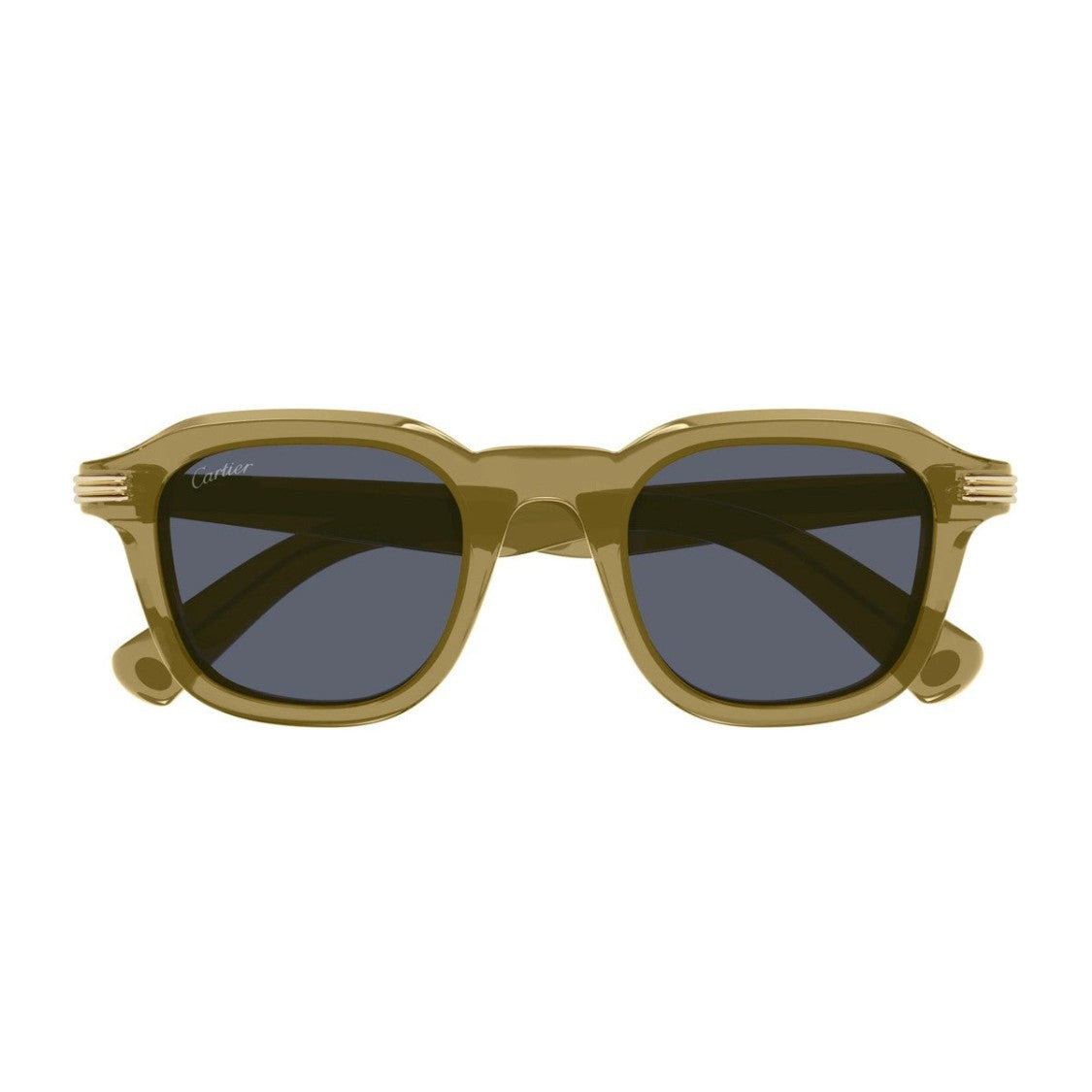 Cartier Beige Ct0536s Première De Cartier Recycled Acetate Sunglasses
